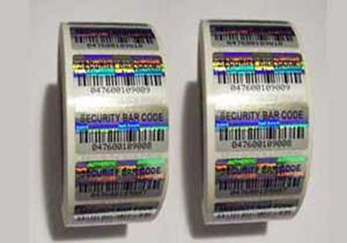 Linier Barcode Hologram